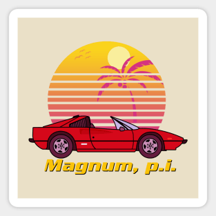 Magnum PI Vintage Magnet